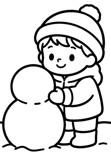 Sample page 3 from Santa & Snowmen